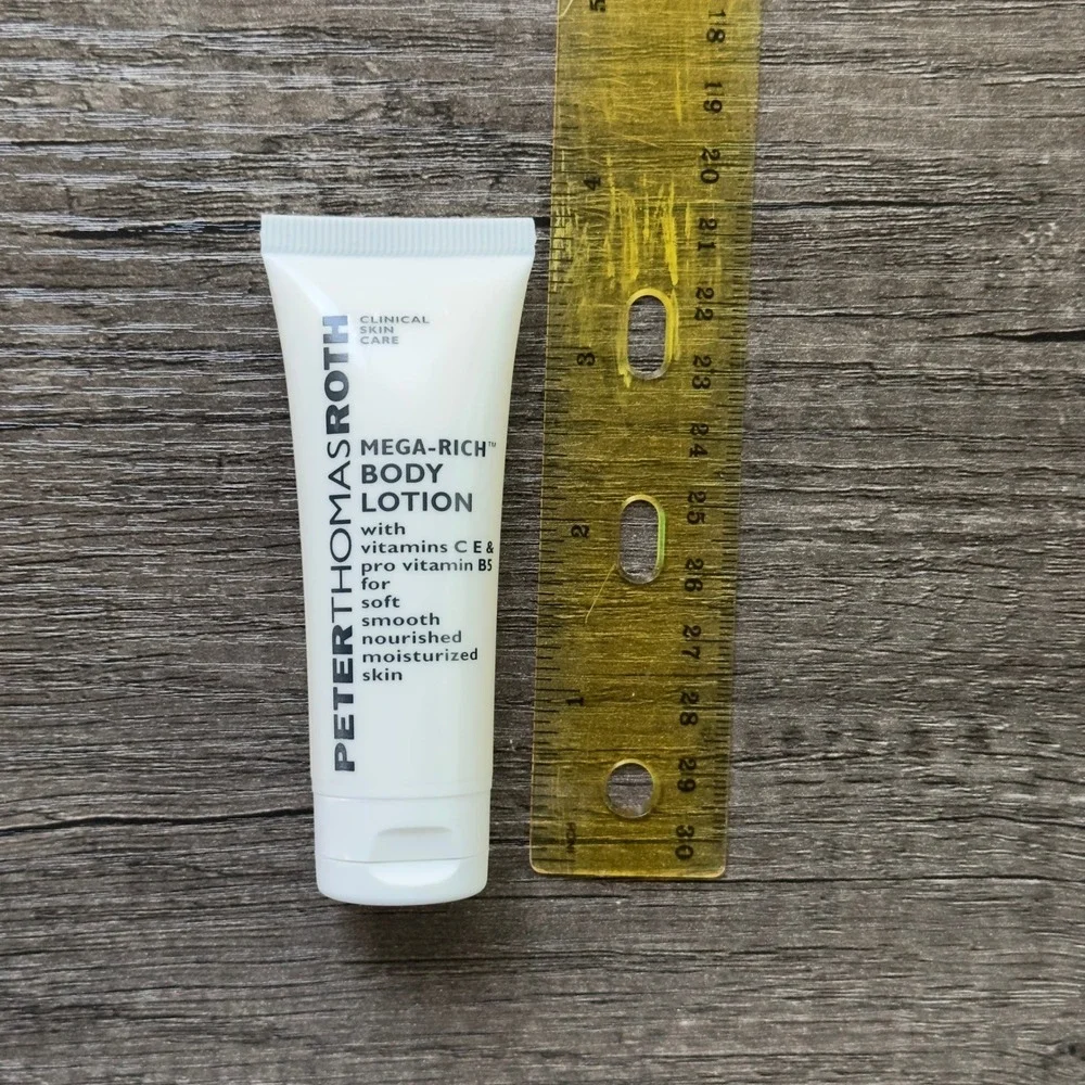Peter Thomas Roth Mega-Rich‎ Body Lotion 1 oz Mini Travel Size x2